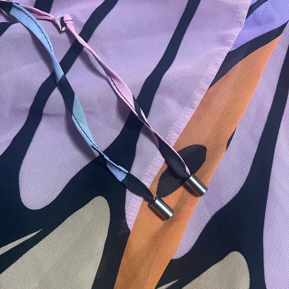 Sam Edelman Butterfly Print Maxi Dress Size XL - Picture 6 of 7